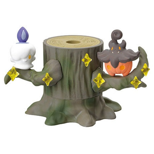Pokemon Forest Series 3 Stackable Tree Re-ment 2.5 Inch Collectible Action Figures - Perfect for Anime Fans, Home Decor & Gift Giving
