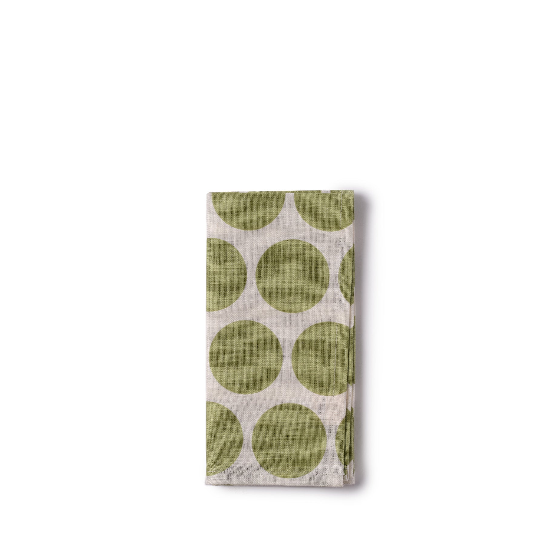 Premium Green Dot Napkins - 100% Cotton, Eco-Friendly, 16x16 Inch - Perfect for Dinner Parties, Weddings, and Home Decor
