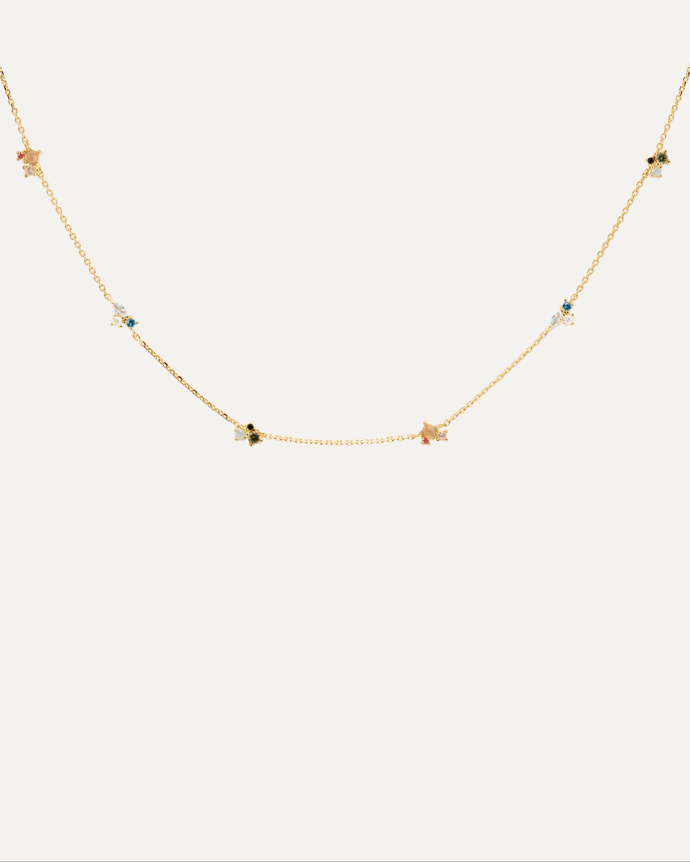 La Palette Necklace - Elegant French-Inspired Pendant Jewelry for Women | Perfect for Date Nights, Parties & Special Occasions