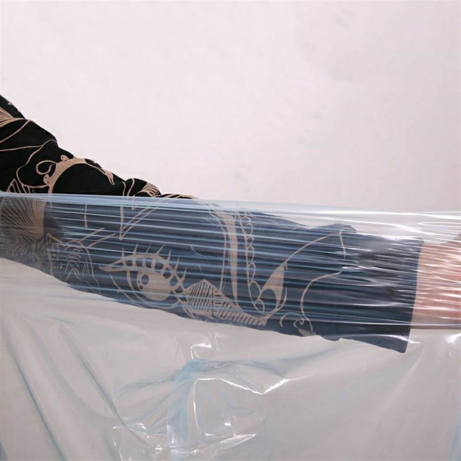 Waterproof Clear Tarps with Grommets - 6x6m/19x19ft Heavy Duty Plastic Tarpaulin for Outdoor Patio, Porch Enclosure, Greenhouse & Canopy Cover - Perfect for Weather Protection, Camping & DIY Projects