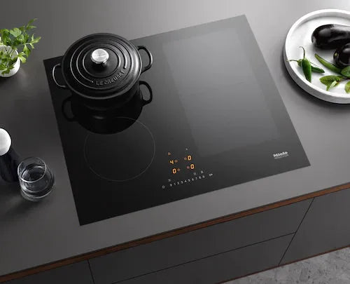 Miele 62cm Induction Cooktop KM 7464 FL - Premium German Built-in Induction Stove with Touch Controls for Modern Kitchens | Perfect for Home Chefs & Professional Cooking