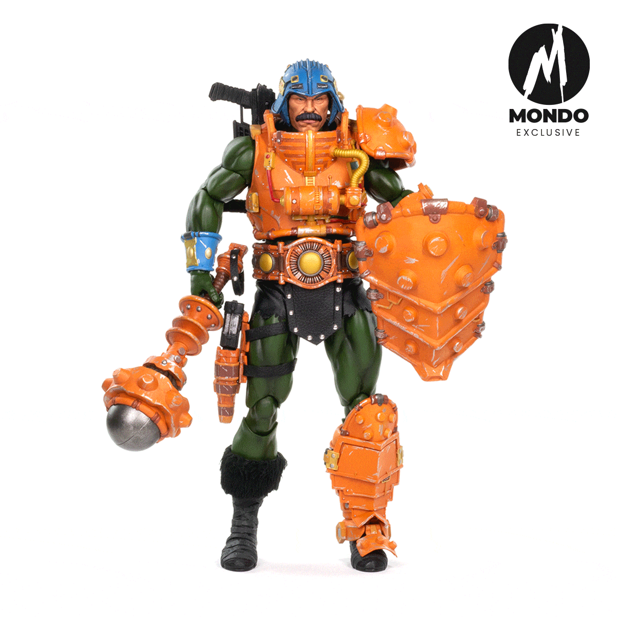 Man At Arms Mondo Exclusive 1/6 Scale Collectible Action Figure - Perfect for Display, Photography & Comic Book Enthusiasts