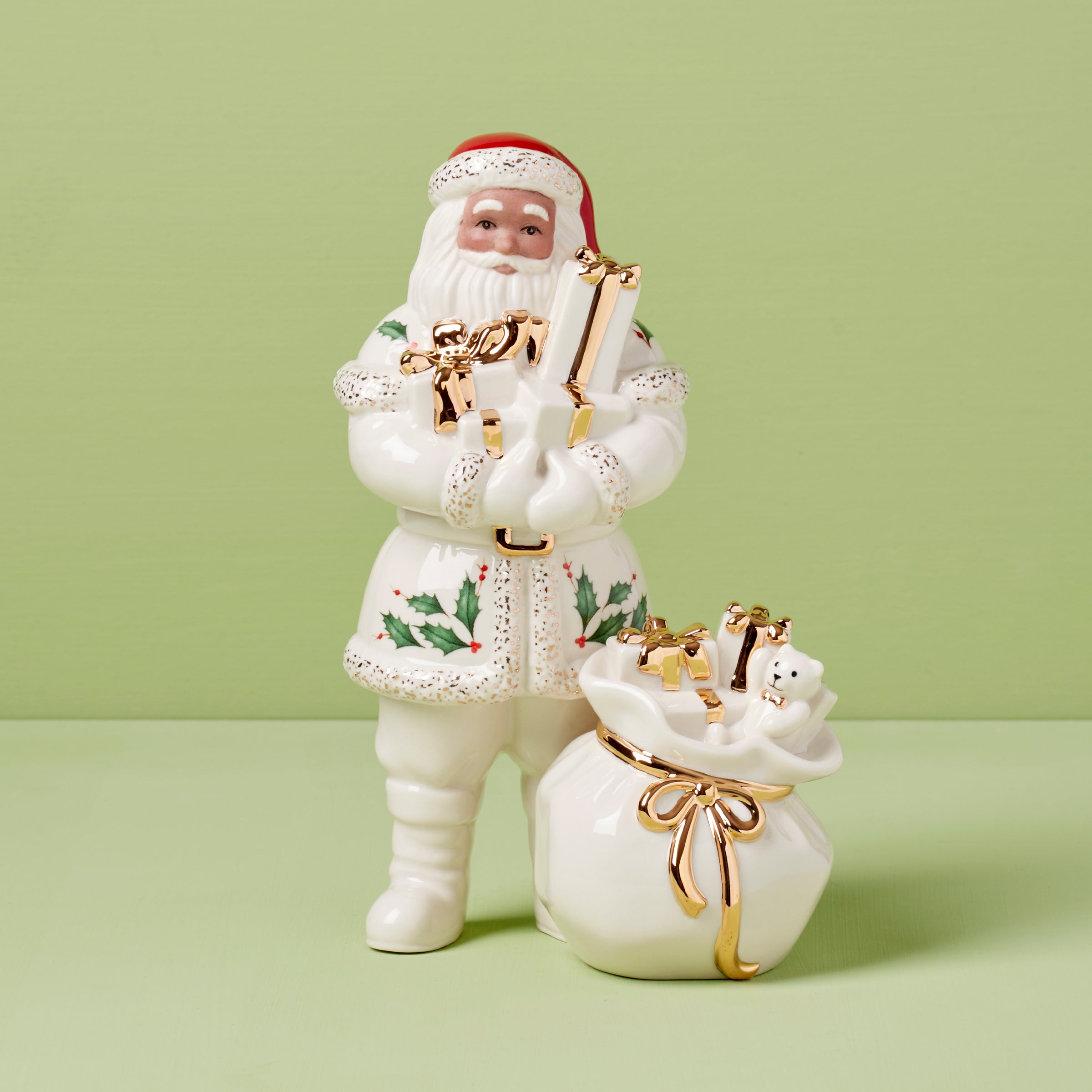 2024 African American Santa Claus with Gift Bag - Perfect for Christmas Decorations, Holiday Gifts, and Festive Home Decor