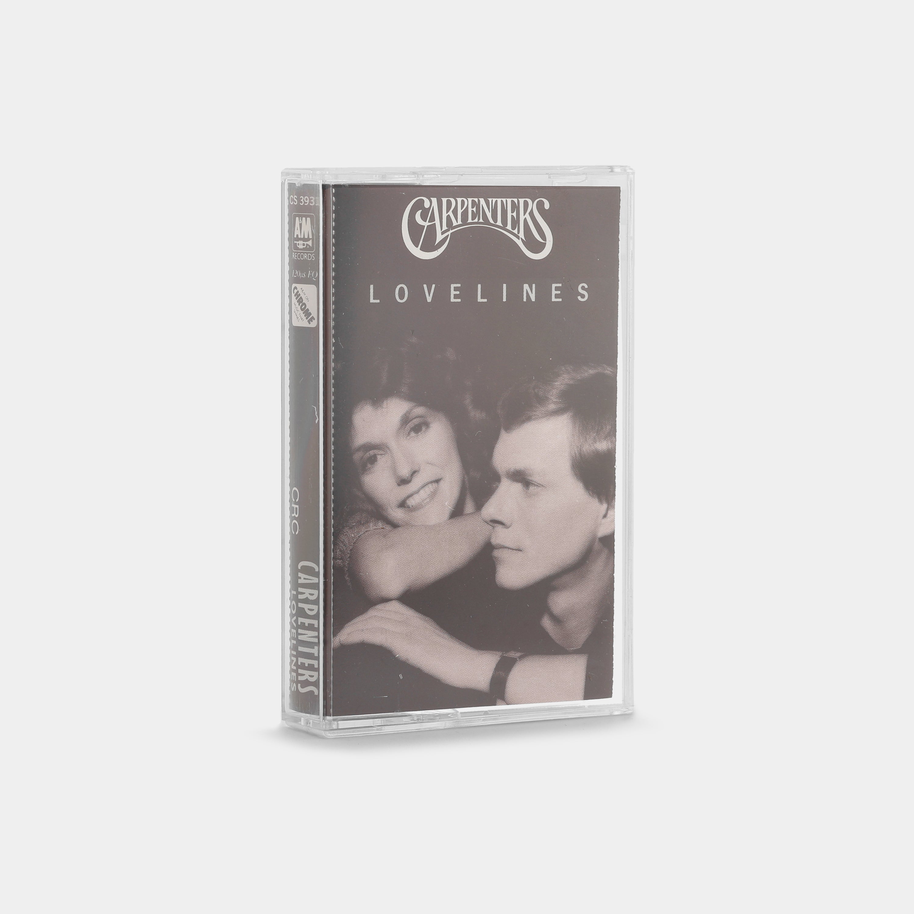 Vintage Carpenters Lovelines Cassette Tape - Classic 80s Music for Home, Car & Retro Parties - Perfect for Collectors & Music Lovers