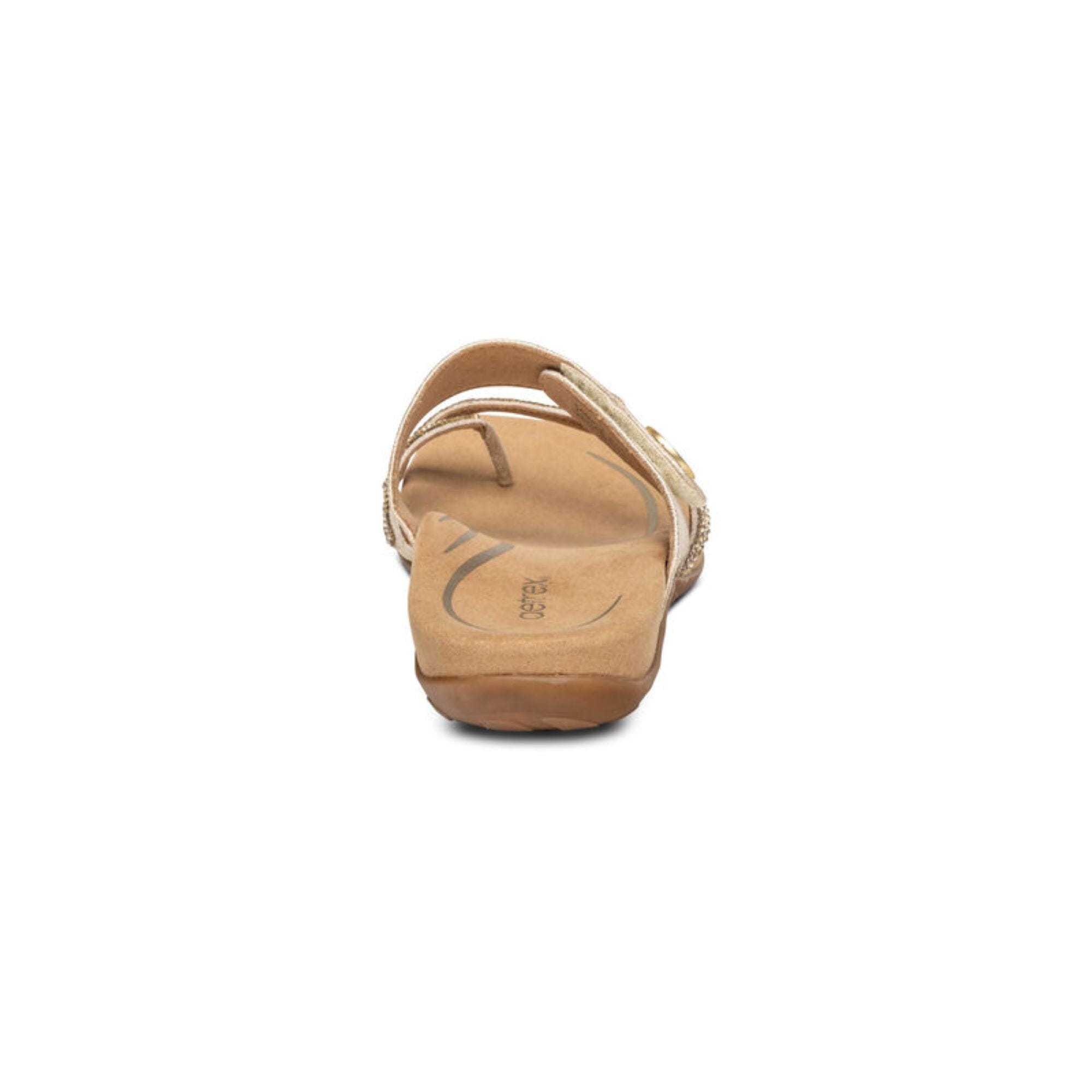 AETREX IZZY Adjustable Comfort Slides for Women & Men - Lightweight Orthopedic Sandals with Arch Support - Perfect for Home, Pool, Beach & Post-Surgery Recovery