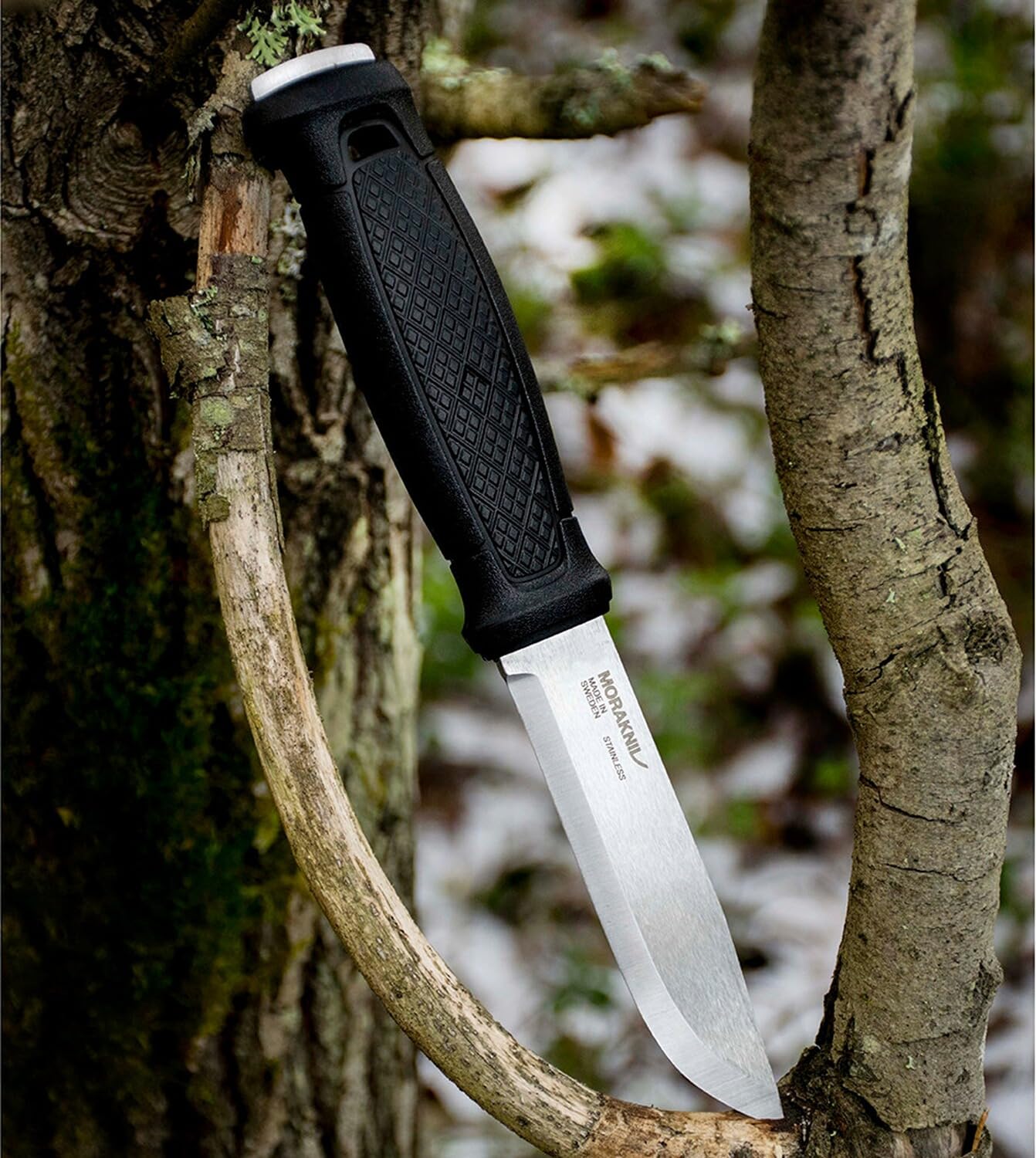 Morakniv Garberg Survival Knife - Full Tang Stainless Steel Blade for Outdoor Camping, Hunting & Bushcraft - Durable Fixed Blade Knife for Wilderness Survival & Tactical Use
