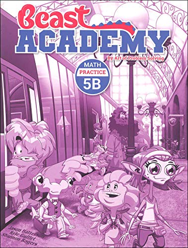Beast Academy Grade 5 Complete Math Books Set - 8 Workbooks (5A,5B,5C,5D Guides & Practice) for Kids Learning | Homeschool & Classroom Math Curriculum