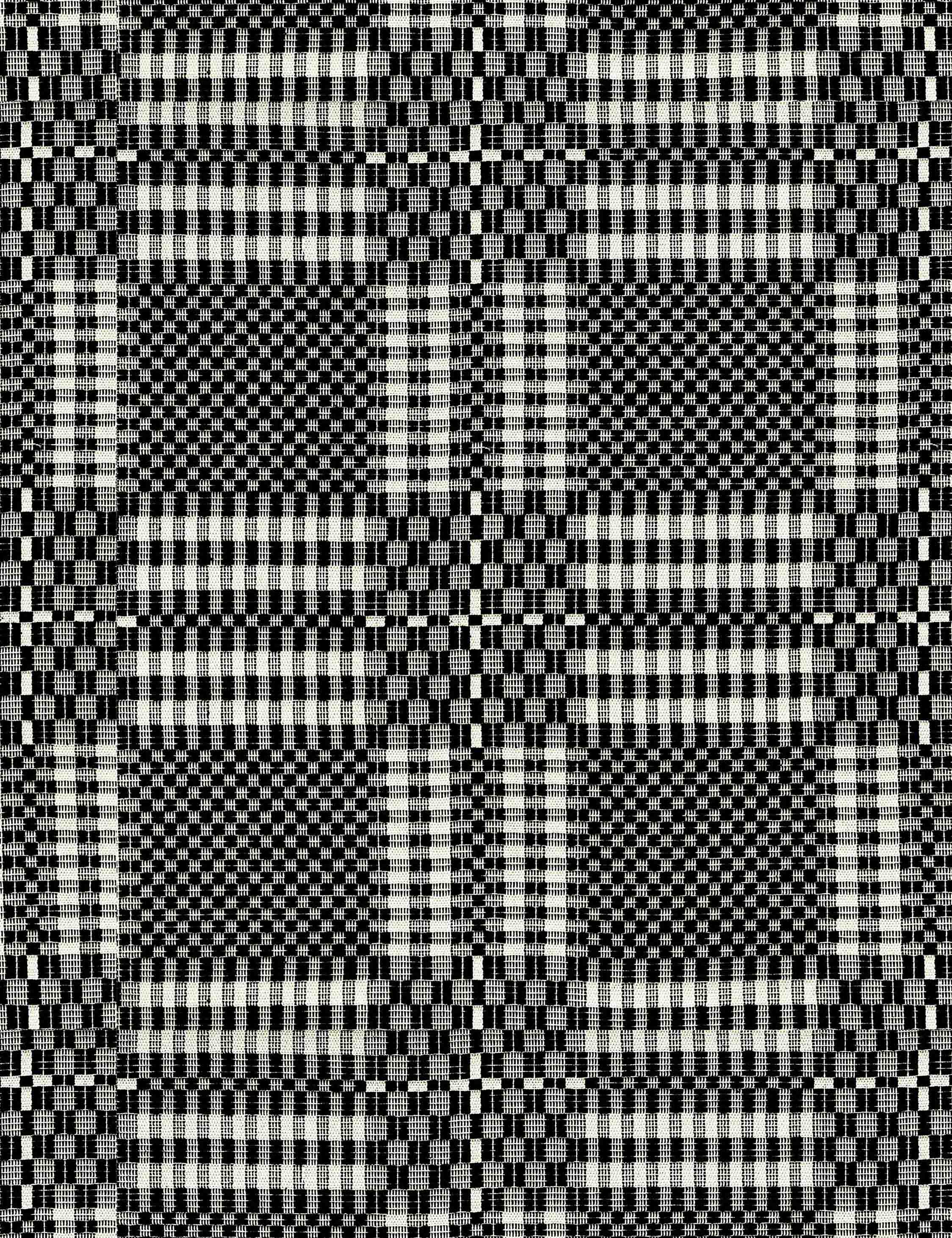 Premium Black and White Woven Fabric Swatches - 100% Cotton Textile Samples for Upholstery, Sewing & DIY Projects - Perfect for Home Decor, Fashion Design & Crafting