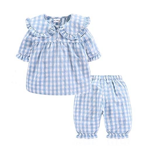 Peter Pan Collar Blue