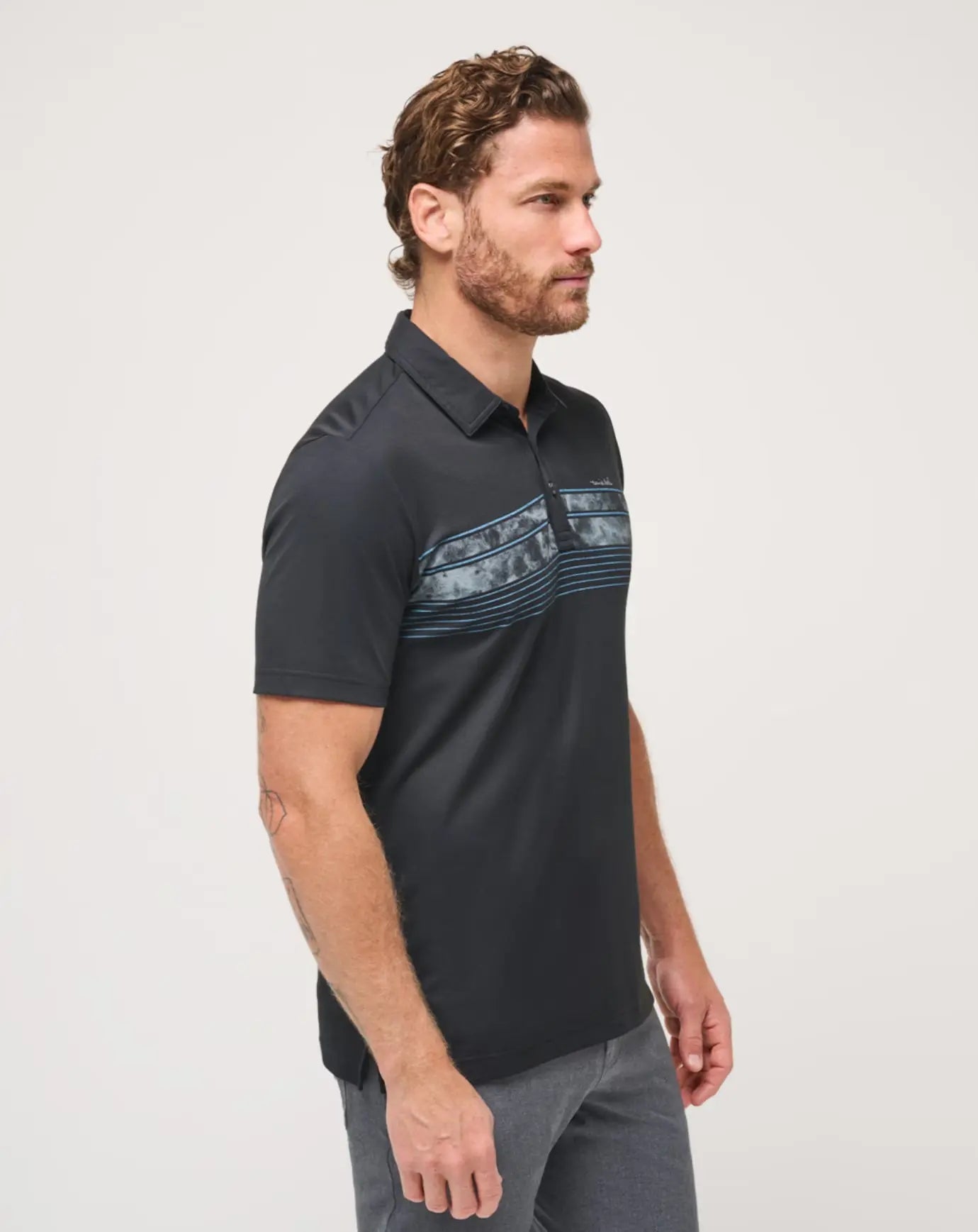 Mount Thunder Polo Shirt for Men - Comfortable & Stylish Casual Wear for Golf, Office & Outdoor Activities