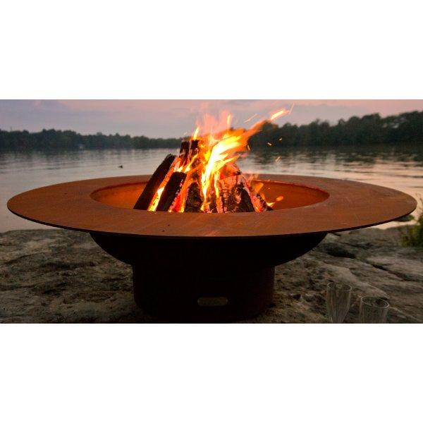 Magnum Fire Pit - Heavy Duty Steel Outdoor Fire Pit for Backyard, Patio & Camping - Perfect for Bonfires, S'mores & Outdoor Gatherings