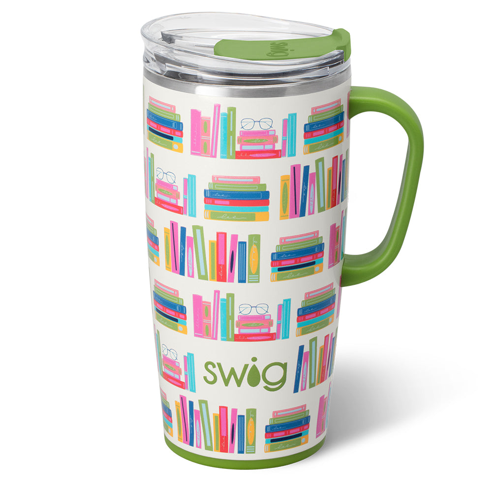 22oz Insulated Travel Mug for Book Club - Perfect for Coffee, Tea & Reading On The Go - Ideal for Book Lovers & Commuters