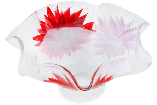 10 Fluted Bowl Set - Frosty Fuchsia Ceramic Serving Bowls for Salads, Desserts & Snacks - Elegant Tableware for Parties, Dining & Home Decor