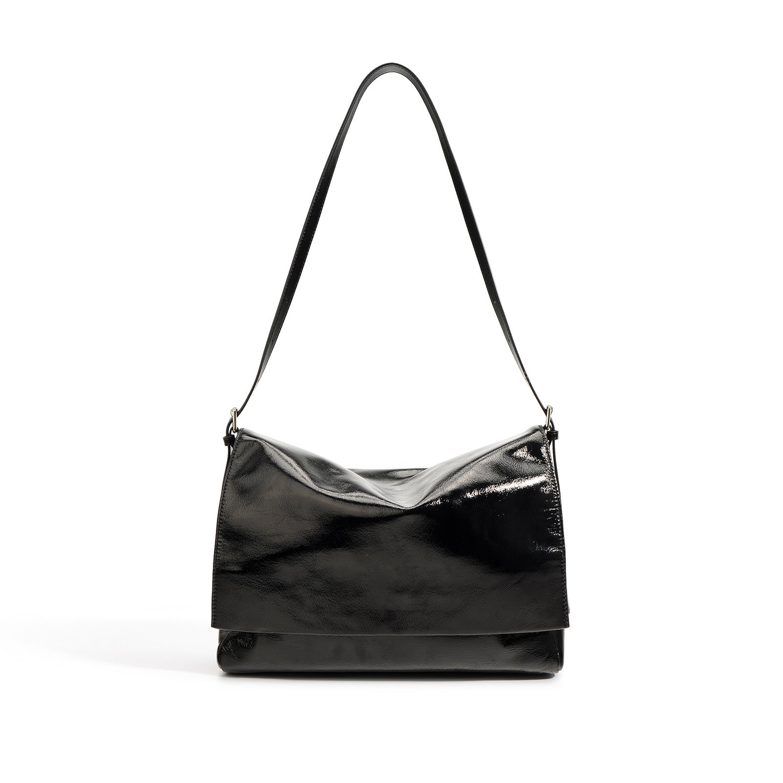 Stylish Compact Flap Shoulder Bag for Women - Lightweight Crossbody Purse with Adjustable Strap, Perfect for Travel, Work, and Everyday Use
