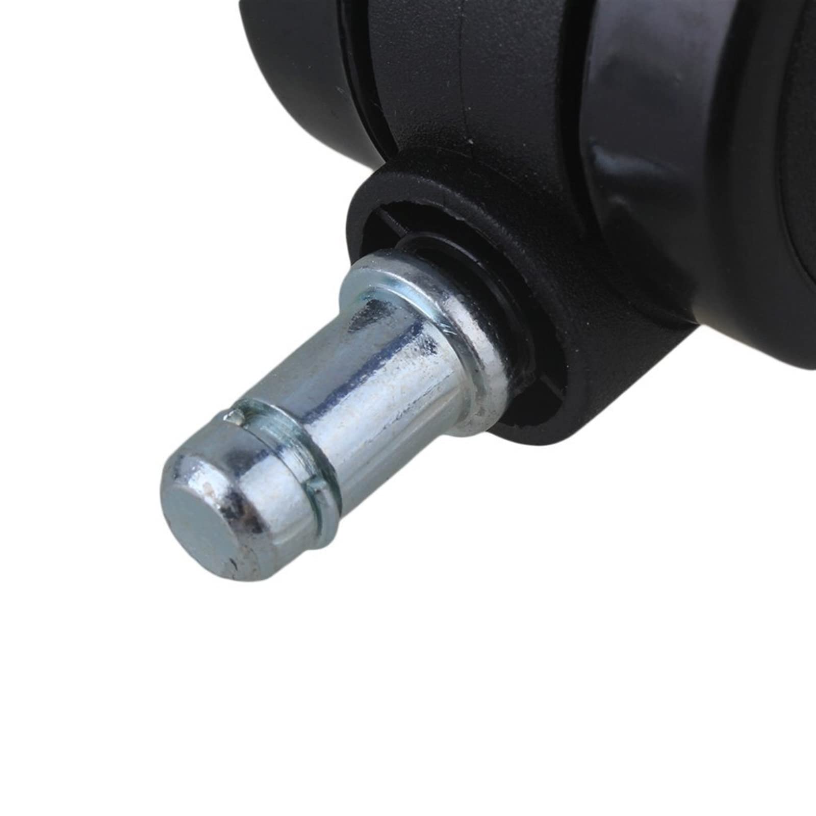 BROHN 2 Inch Swivel Caster Wheels for Metal Office Chairs, Furniture Wheels with Grip Ring Stem and Brake - Perfect for Sofa Beds, Storage Shelves, and Warehouse Carts (5-Pack) - Heavy Duty & Smooth Rolling for Home and Office Use
