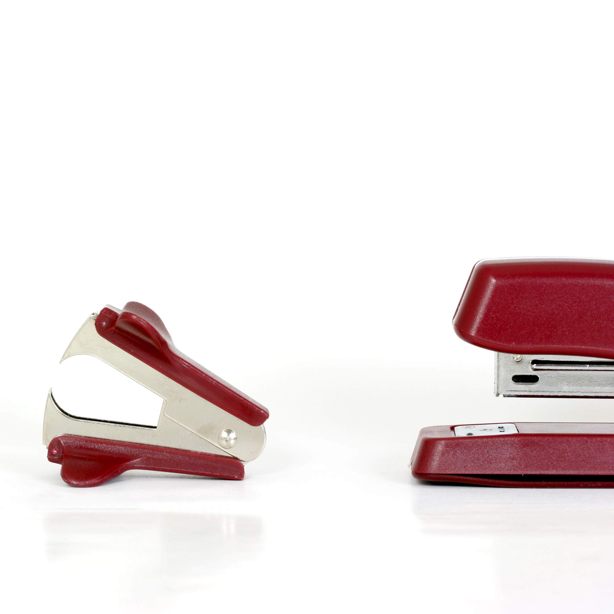 BAZIC Heavy Duty Stapler & Staple Remover Set with 1250 Staples - 20 Sheet Capacity, Safety Lock - 12 Pack for Office, School, Home & Business Use - Perfect for Paperwork, Filing & Document Organization