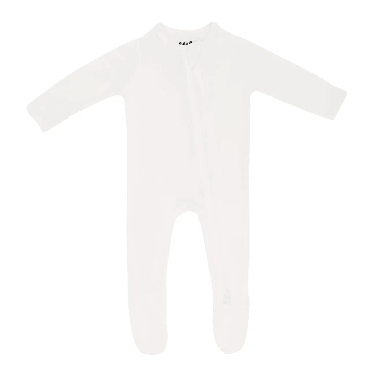 Kyte Baby Zipper Footie Pajamas - Soft Cloud Print Sleepwear for Infants & Toddlers - Perfect for Nighttime Comfort & Nursery Outfits