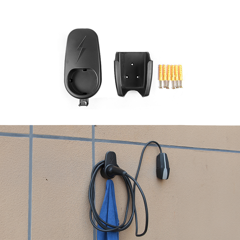 2-Pack Charging Cable Holder & Jack Pad Bundle - Organize Cables & Protect Floors - Perfect for Home, Office, and Car Use