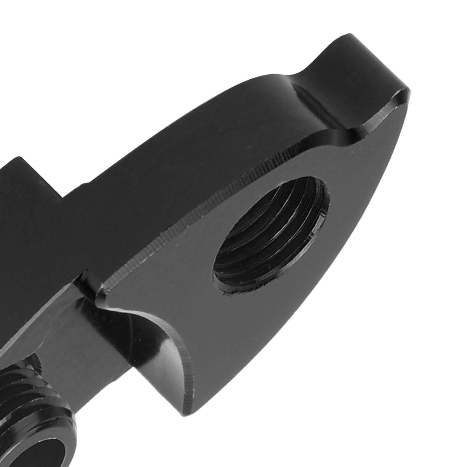 Bicycle Rear Derailleur Hanger & Extension Tail Hook - Black Wheel Teeth Upgrade for MTB/Road Bikes | Perfect for Gear Shifting & Drivetrain Optimization