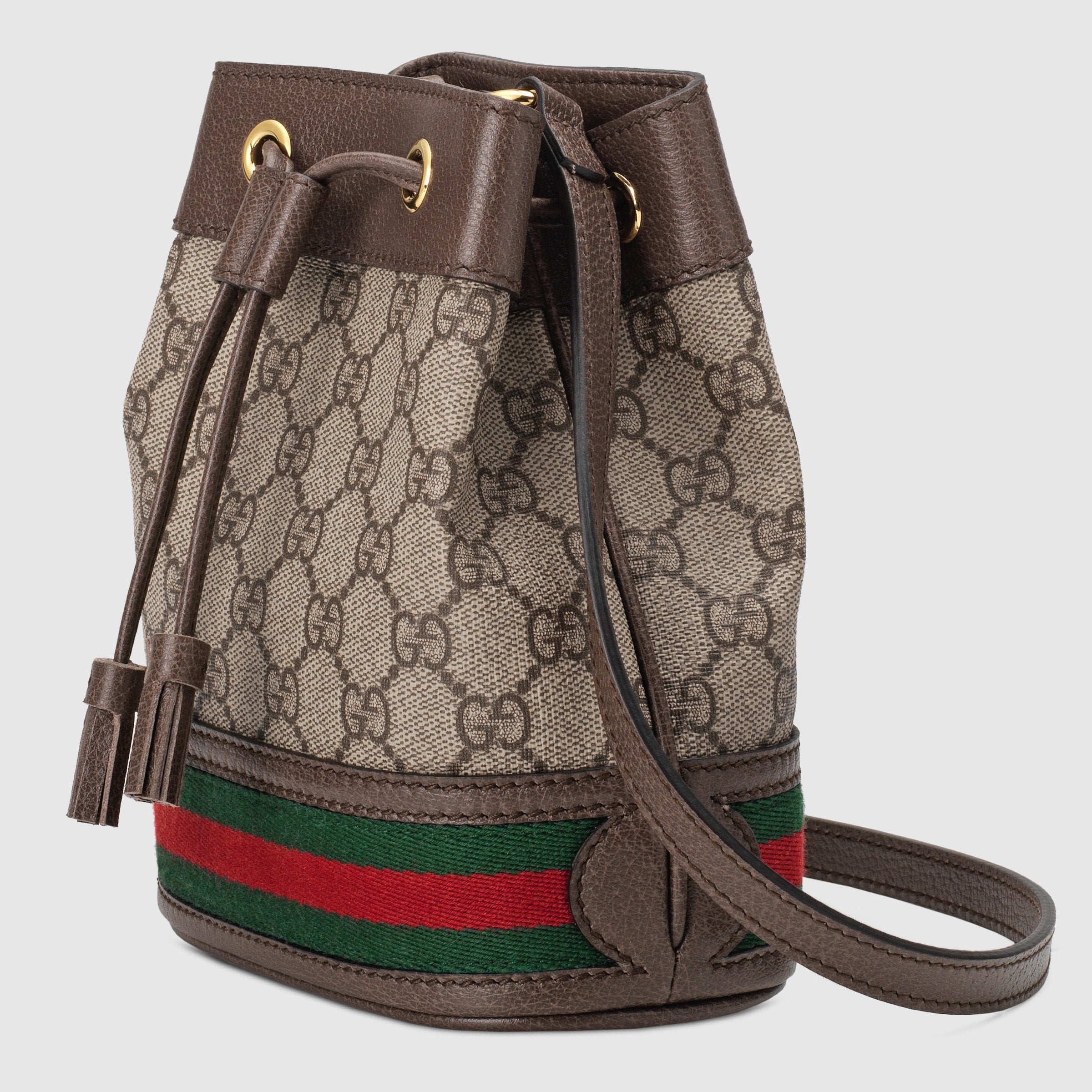 Gucci Mini GG Bucket Bag for Women - Luxury Leather Crossbody Shoulder Bag - Perfect for Travel, Shopping & Everyday Use