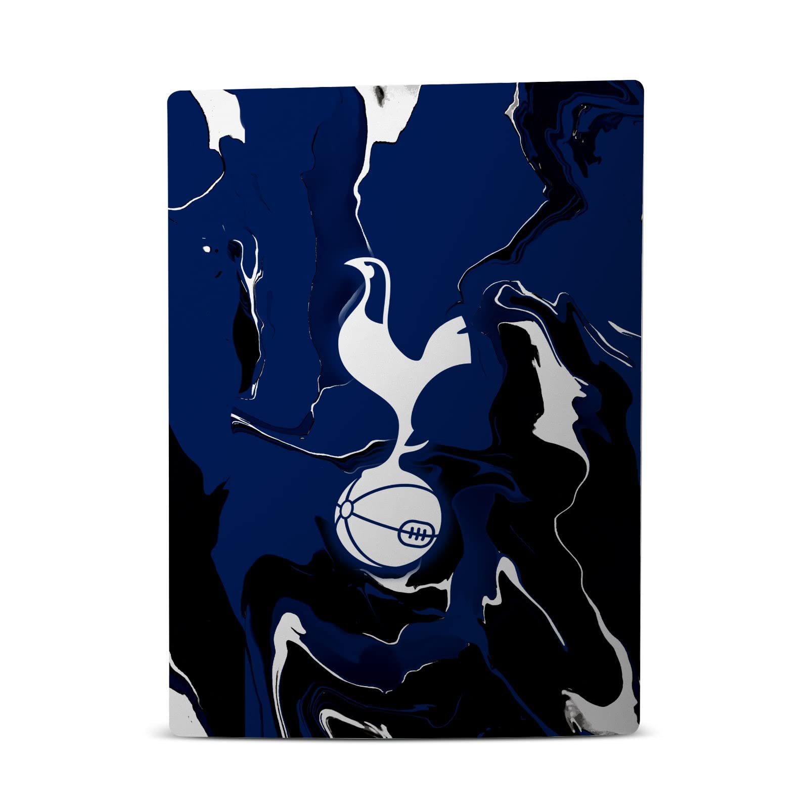 Official Tottenham Hotspur F.C. Marble Logo Vinyl Skin for PS5 & Controller - Premium Gaming Decal for Sony PlayStation 5 Disc Edition & DualSense - Perfect for Football Fans & Gamers
