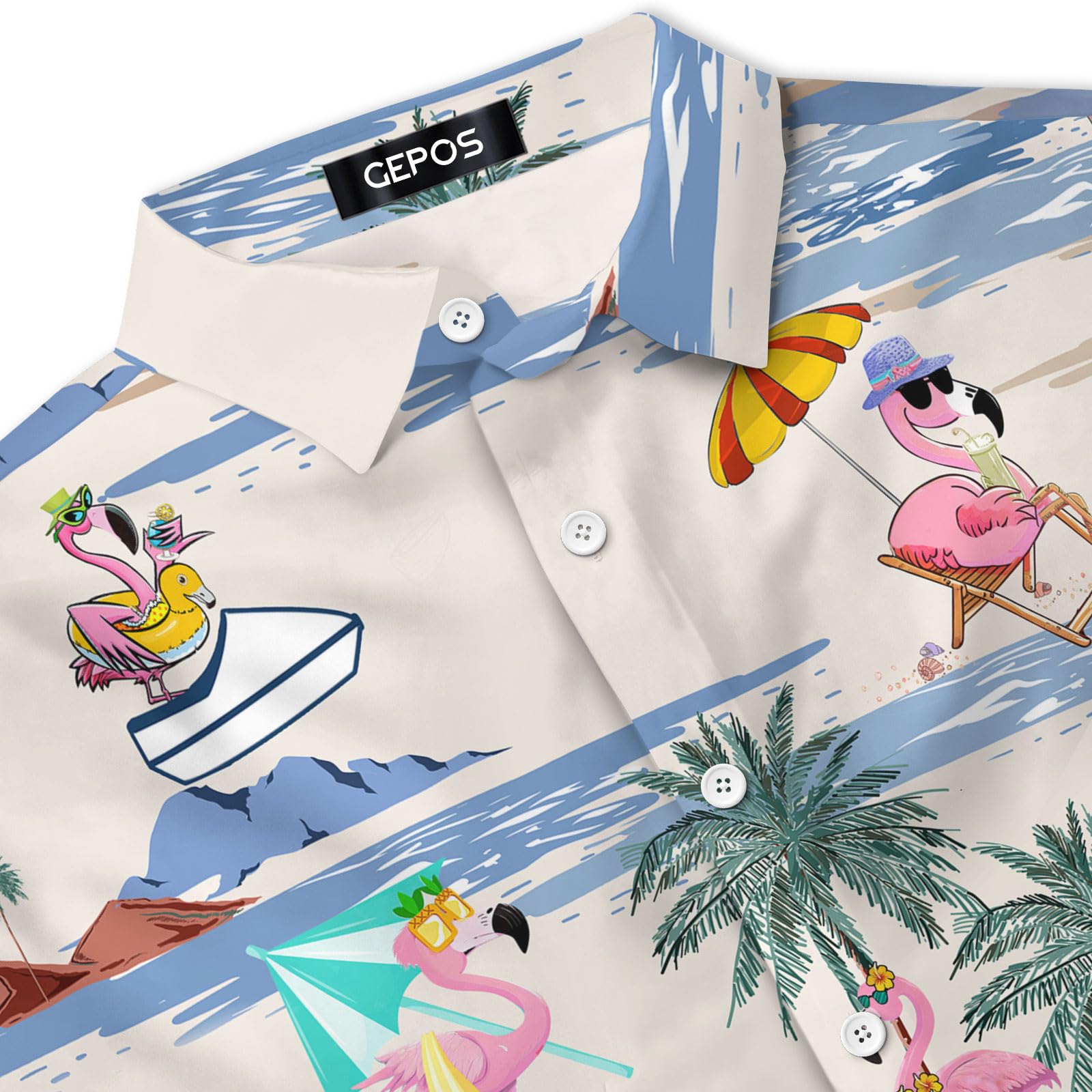 4th of July Hawaiian Shirt for Women - Patriotic Independence Day Shirt, Summer Vacation & Birthday Gift - Perfect for BBQ Parties, Beach Outings & Holiday Celebrations
