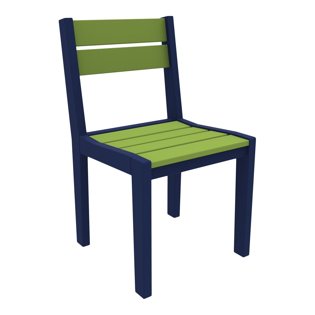 Stylish Coastline Cafe Dining Chair - Modern Wooden Bistro Chair for Kitchen, Restaurant & Patio - Perfect for Home, Cafe & Outdoor Dining