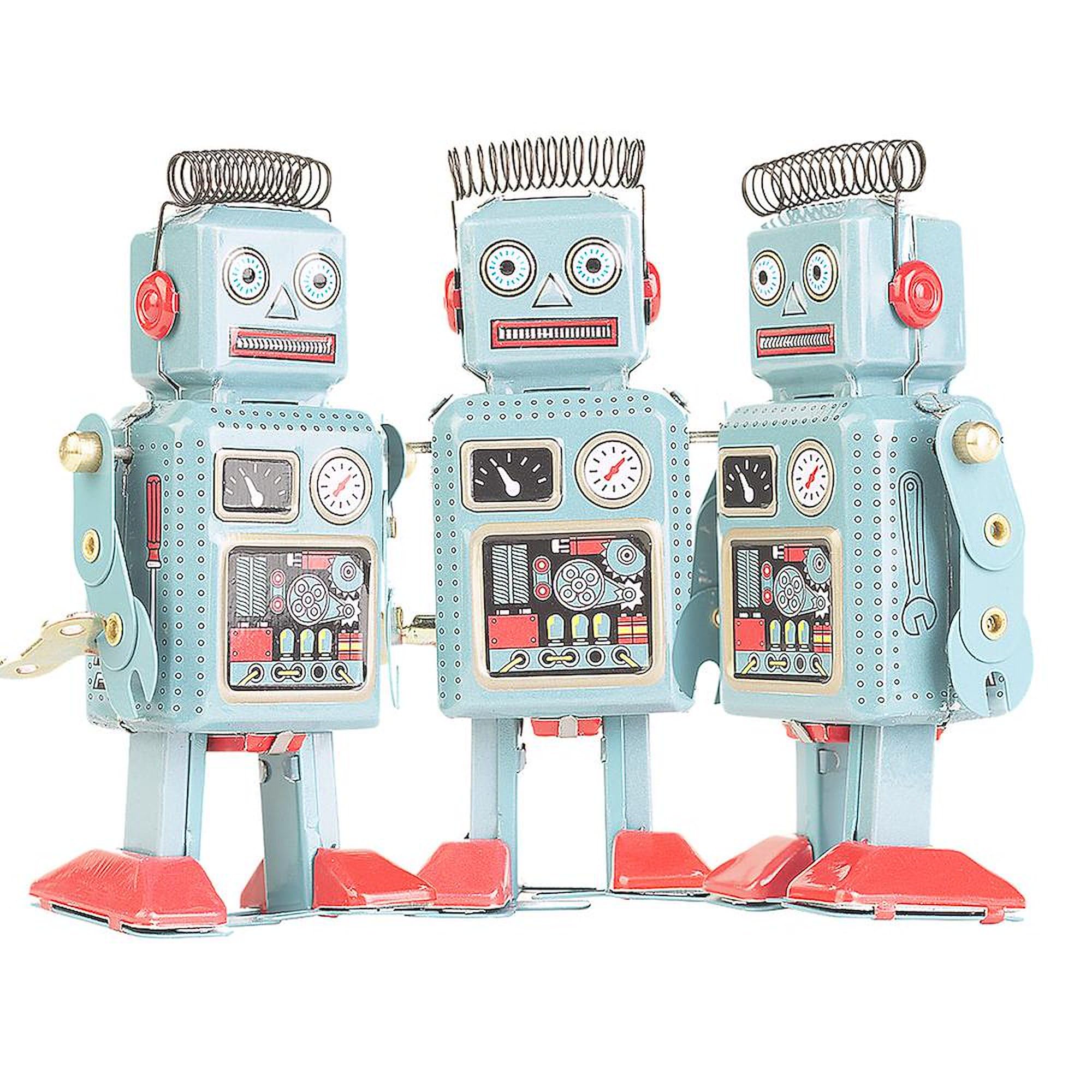 Vintage Robots Ceramic Coffee Mug 11 oz (325 ml) - Perfect for Home, Office & Gifts - Funny Robot-Themed Coffee Cup for Tea, Hot Chocolate & Espresso Lovers