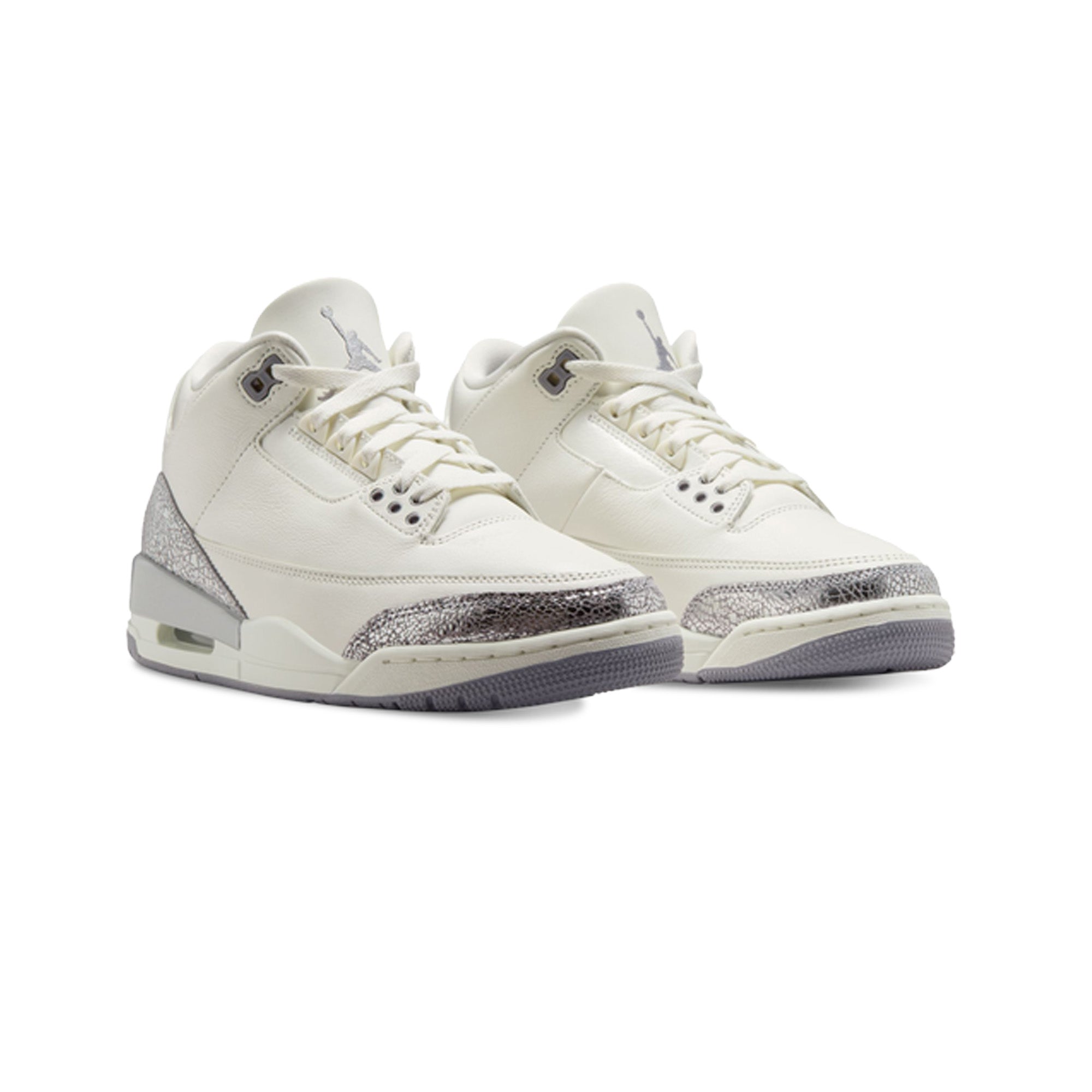 Air Jordan 3 Retro 'Sail Cement Grey' Women's Basketball Shoes (2025) - Classic Sneakers for Casual Wear, Street Style & Gym Workouts