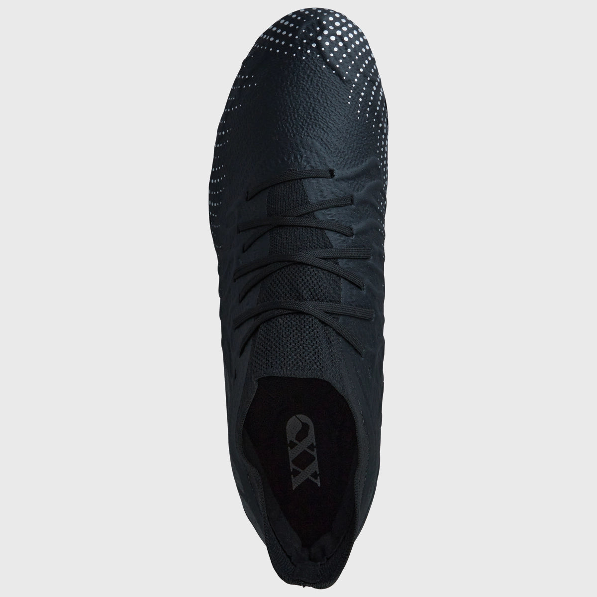 Canterbury Speed Infinite Elite SG Rugby Boots for Men - Black/Silver - High-Performance Cleats for Rugby Matches & Training