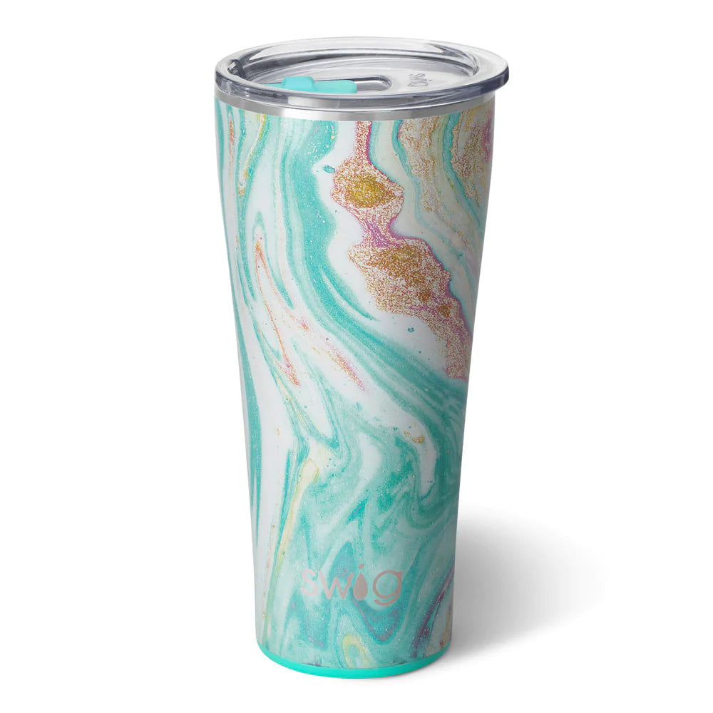 32oz Wanderlust Tumbler - Insulated Stainless Steel Travel Mug with Lid & Straw - Perfect for Coffee, Tea & Cold Drinks on the Go, Camping & Outdoor Adventures