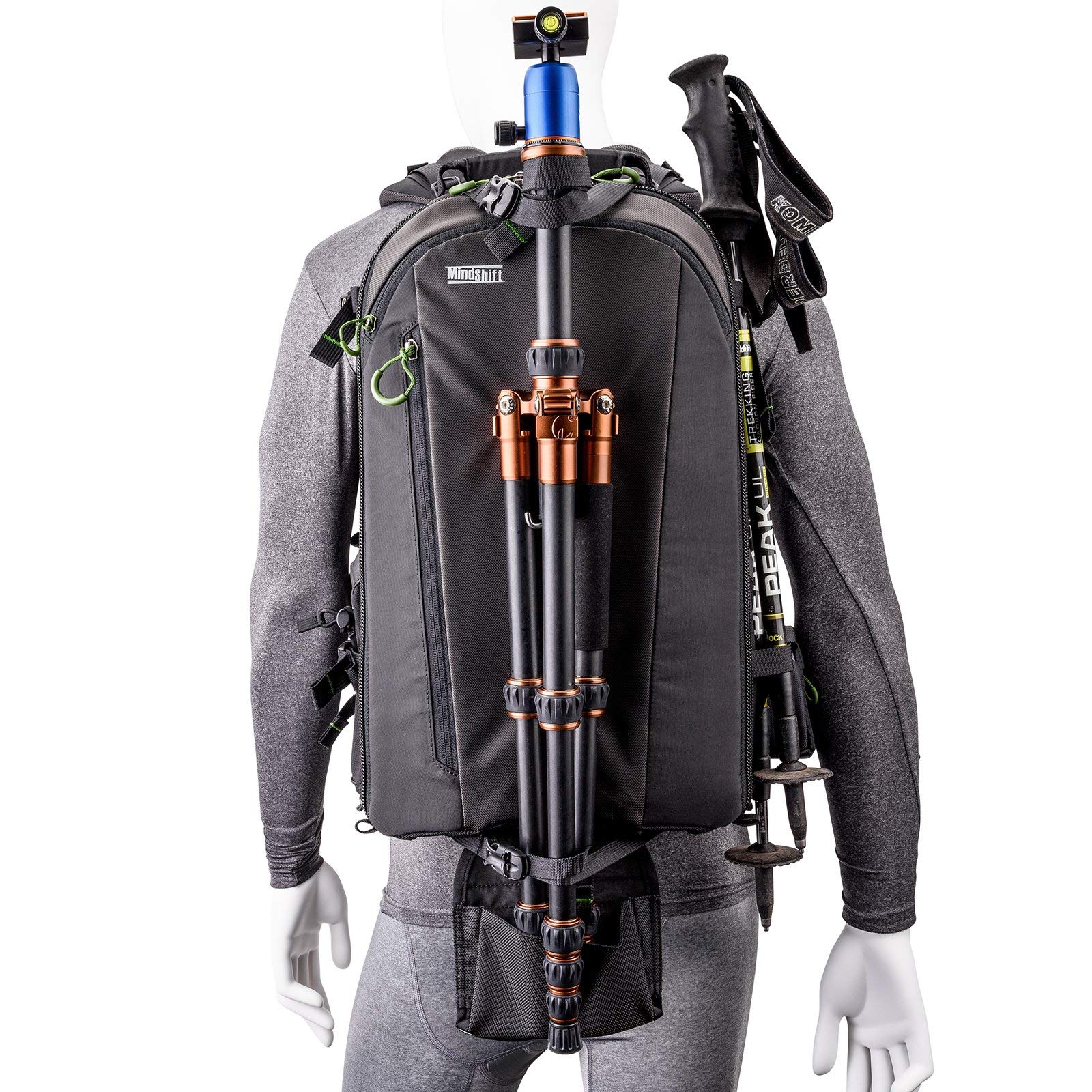 MindShift Gear FirstLight 20L DSLR Camera Backpack for Outdoor Photography - Waterproof Hiking & Travel Backpack (Charcoal) - Perfect for Adventure Travel, Landscape Photography & Daily Commute