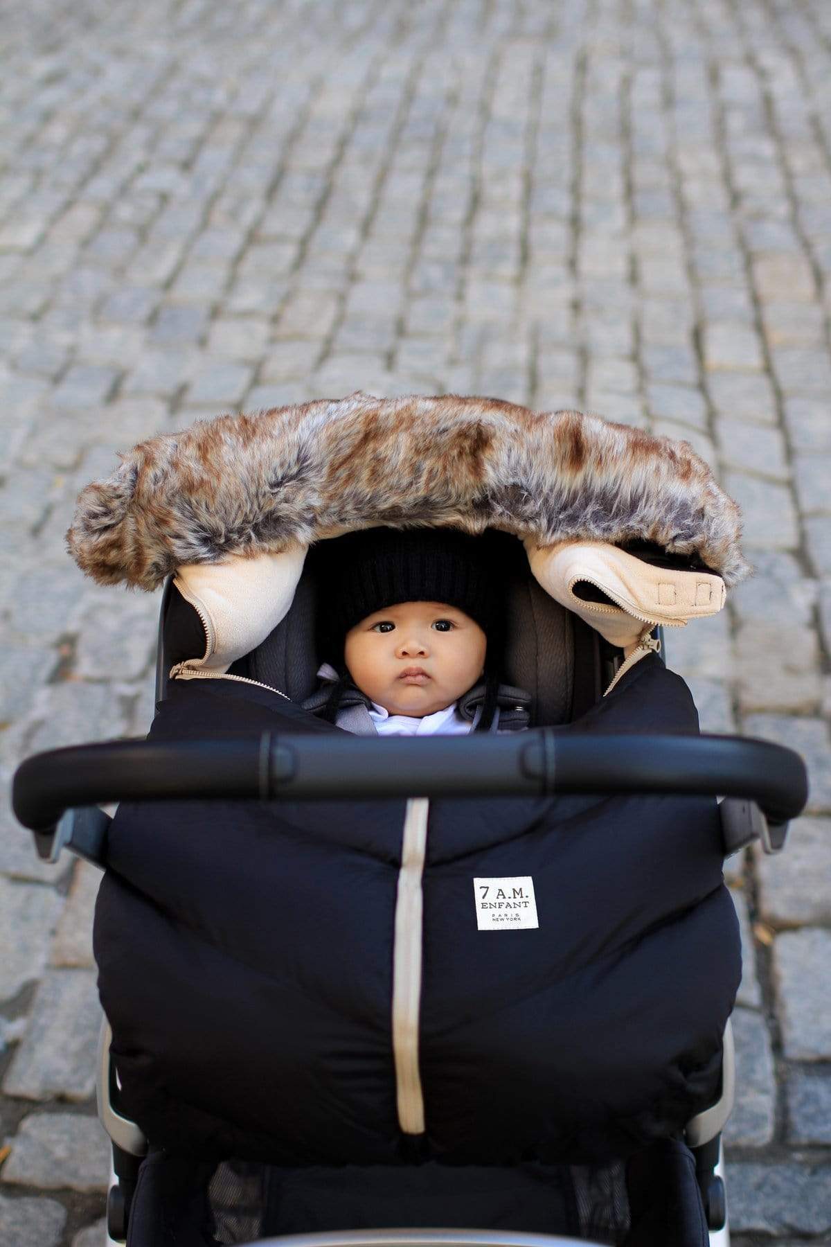 7AM Enfant Baby Car Seat Cocoon for Infants 0-12 Months - Soft & Warm Winter Car Seat Cover for Safe & Cozy Travel