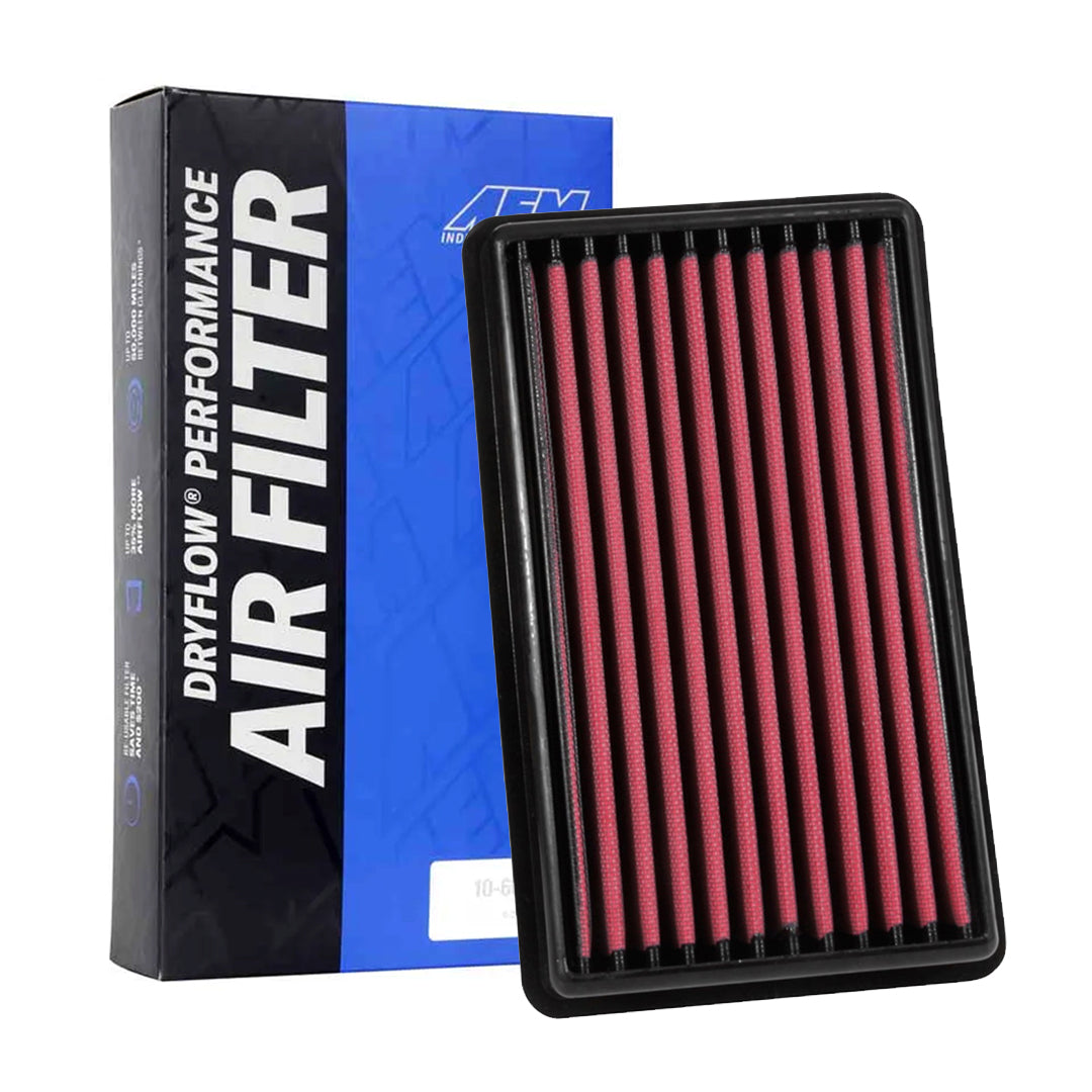 AEM 28-20232 Dryflow Washable Air Filter - High Performance Reusable Air Filter for Cars, Trucks & SUVs - Perfect for Off-Roading, Racing & Daily Driving