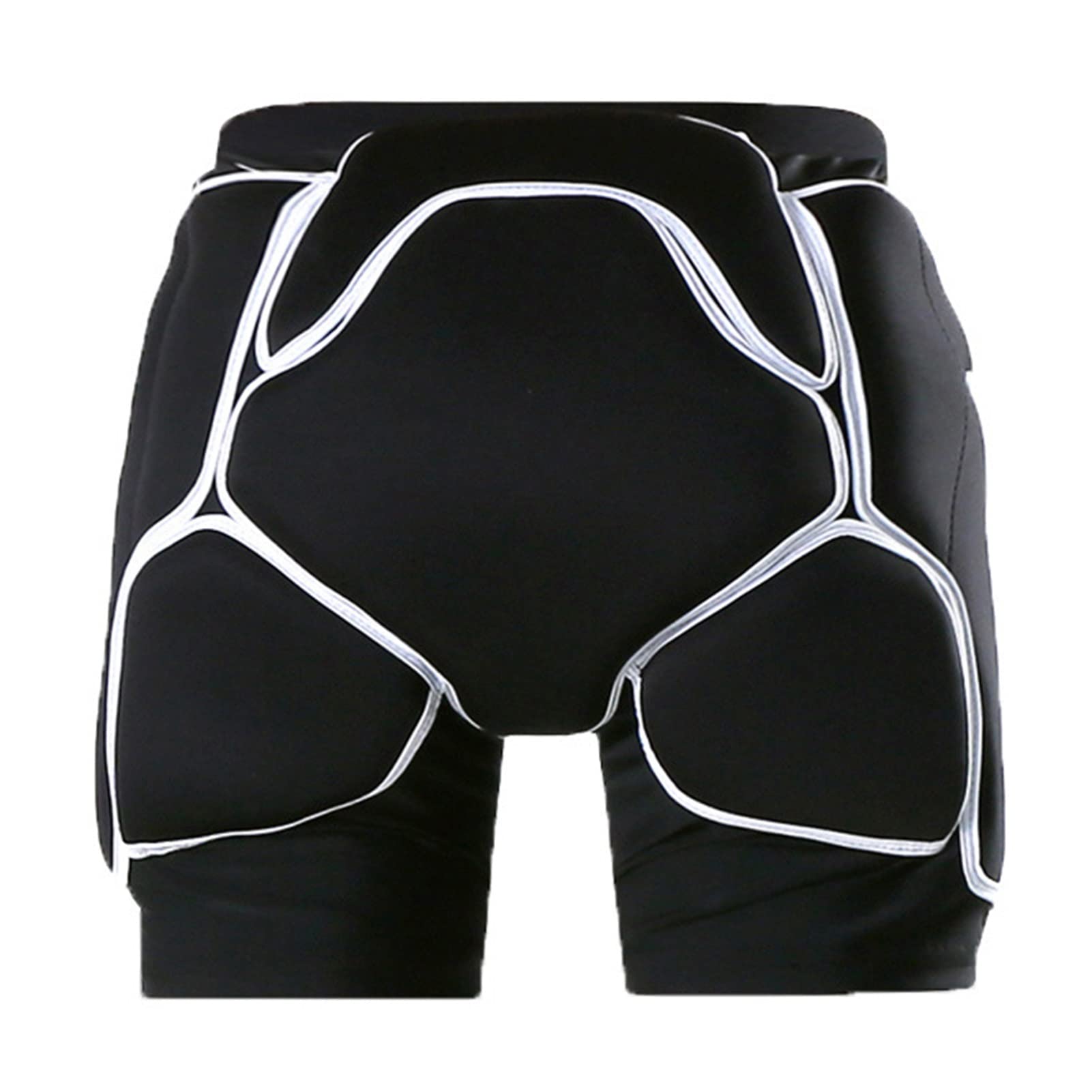 3D Hip Protector Padded Shorts for Adults - Breathable Tailbone & Butt Pad for Skiing, Snowboarding, Skating & Cycling - Impact Protection Gear (Medium Size) - Perfect for Winter Sports & Outdoor Activities
