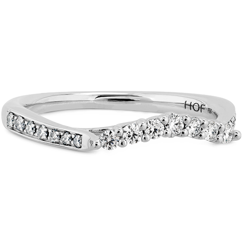 Hearts On Fire Felicity Queen Anne Diamond Band Ring - Elegant Wedding, Engagement & Anniversary Jewelry Gift for Women - Perfect for Proposals, Bridal Sets & Special Occasions