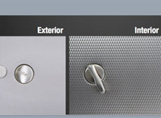 Hadrian Stainless Steel Toilet Partition - Commercial Grade Restroom Privacy Stall for Offices, Schools & Public Spaces