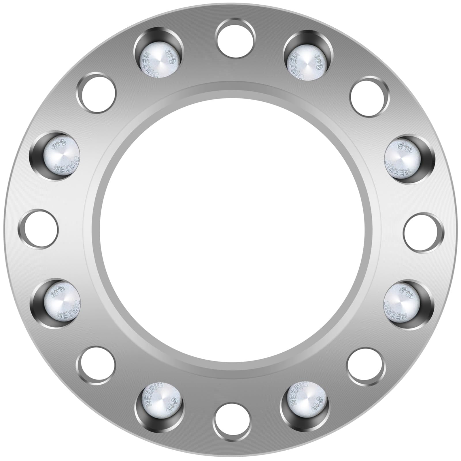 ECCPP 2PCS 8 Lug Wheel Spacers 1.5 Inch Thick 8x170mm to 8x170mm 125mm Bolt Pattern - Compatible with Ford F250 F350 Excursion Power Stroke Trucks (14x2 Studs & Lug Nuts Included) - Perfect for Off-Roading, Lifting Kits & Custom Wheel Fitment