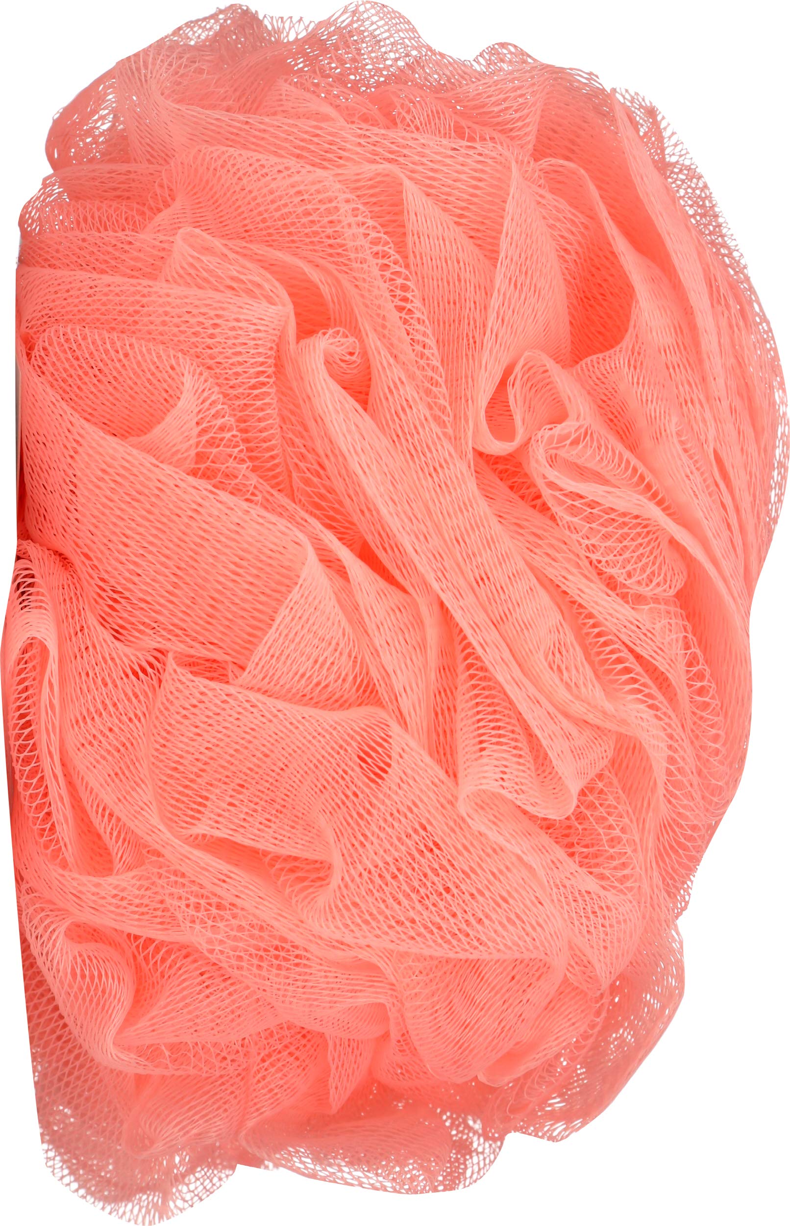 Earth Therapeutics Hydro Body Sponge with Hand Strap - Exfoliating Bath Sponge for Soft Skin, Peach Color - Perfect for Shower, Bath & Spa Relaxation