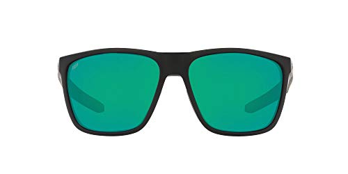 Matte Black/Green Mirrored Polarized-580p