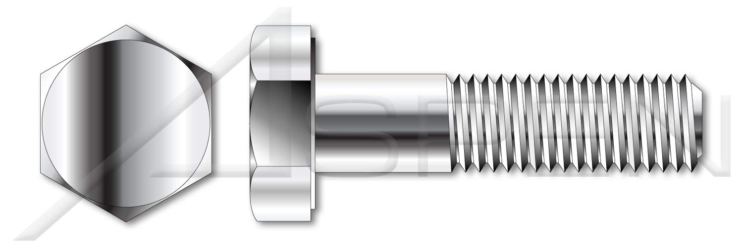 10pcs M27x150mm A2 Stainless Hex Bolts DIN931 for Marine & Construction