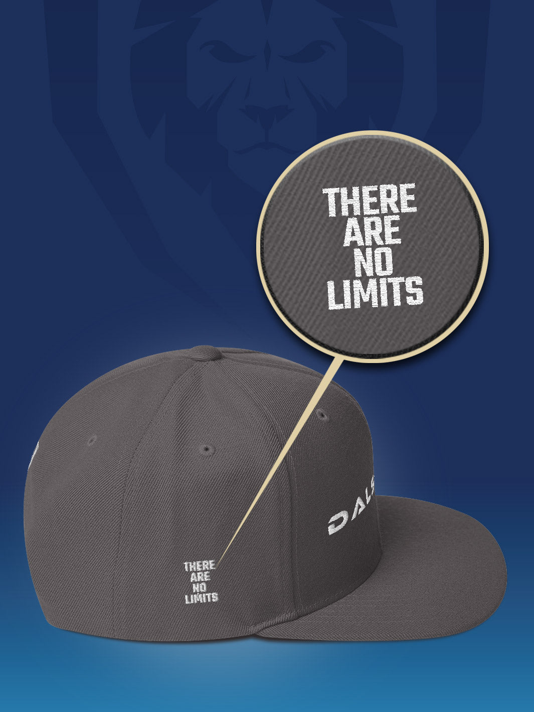 Dalstrong Snapback Hat with Front & Back Logo - Stylish & Adjustable Baseball Cap for Men & Women - Perfect for Casual Wear, Sports & Outdoor Activities