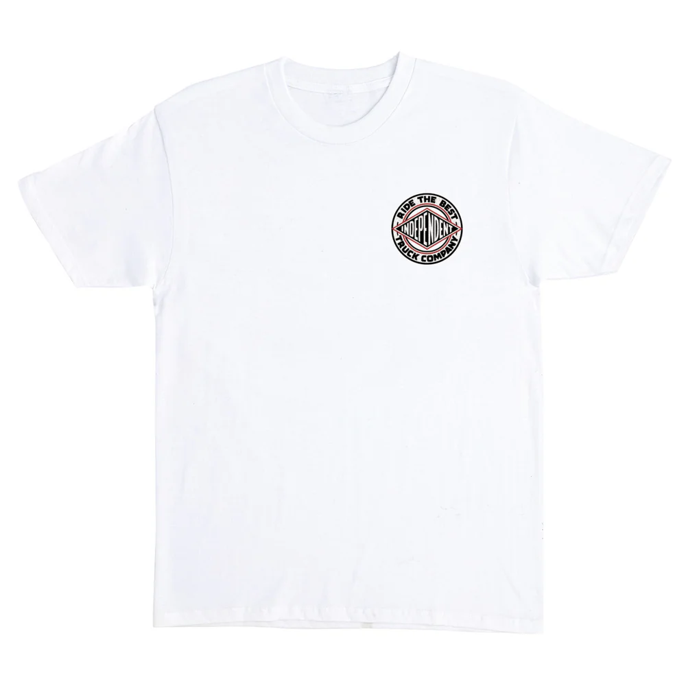 Independent Japan BTG Summit Baby Tee White - Soft Vintage Graphic T-Shirt for Women - Perfect for Casual Wear, Street Style & Summer Outfits