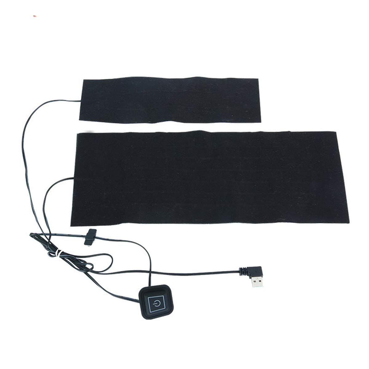 Owlike 2-in-1 USB Electric Heating Pad for Neck & Back Pain Relief - 5V Portable Warmer with 3 Adjustable Temperature Settings - Perfect for Office, Home Use & Travel Comfort