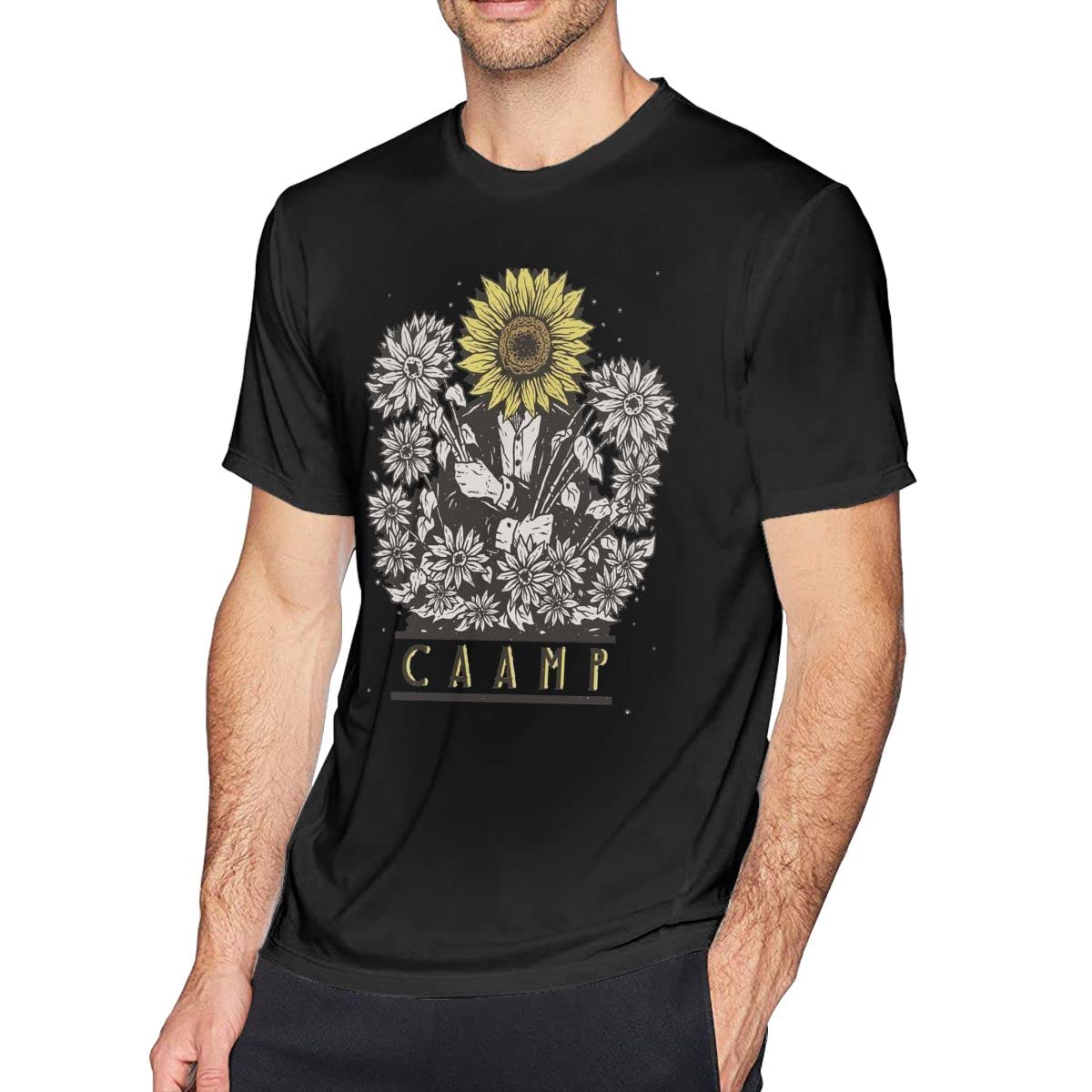 Men's Music Band Graphic Short Sleeve T-Shirt - Casual Cotton Tee for Concerts, Parties & Everyday Wear