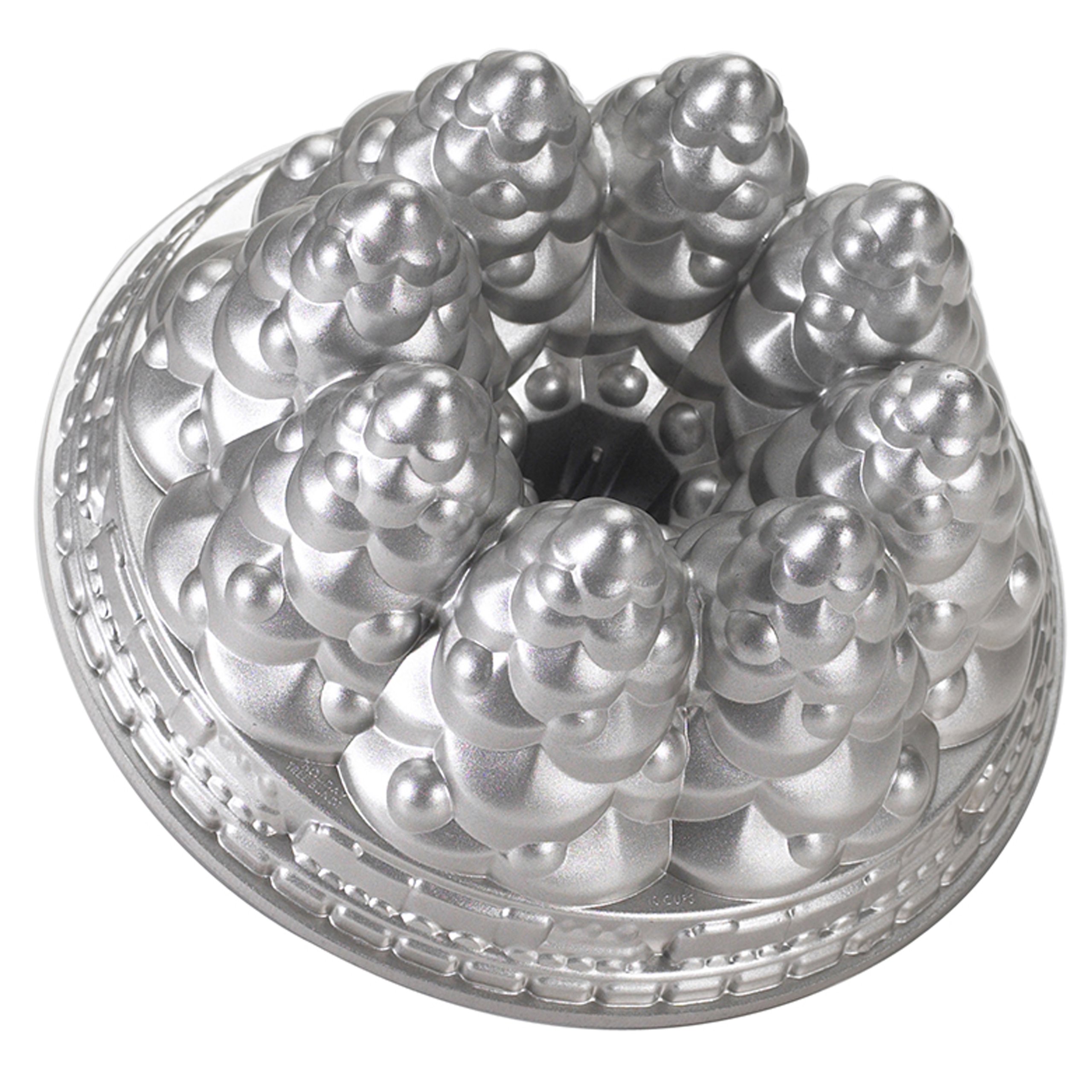 Nordic Ware Holiday Bundt Tree Pan - Nonstick Christmas Tree Cake Mold for Baking, 6-Cup Capacity - Perfect for Holiday Desserts, Christmas Parties & Festive Baking Gifts