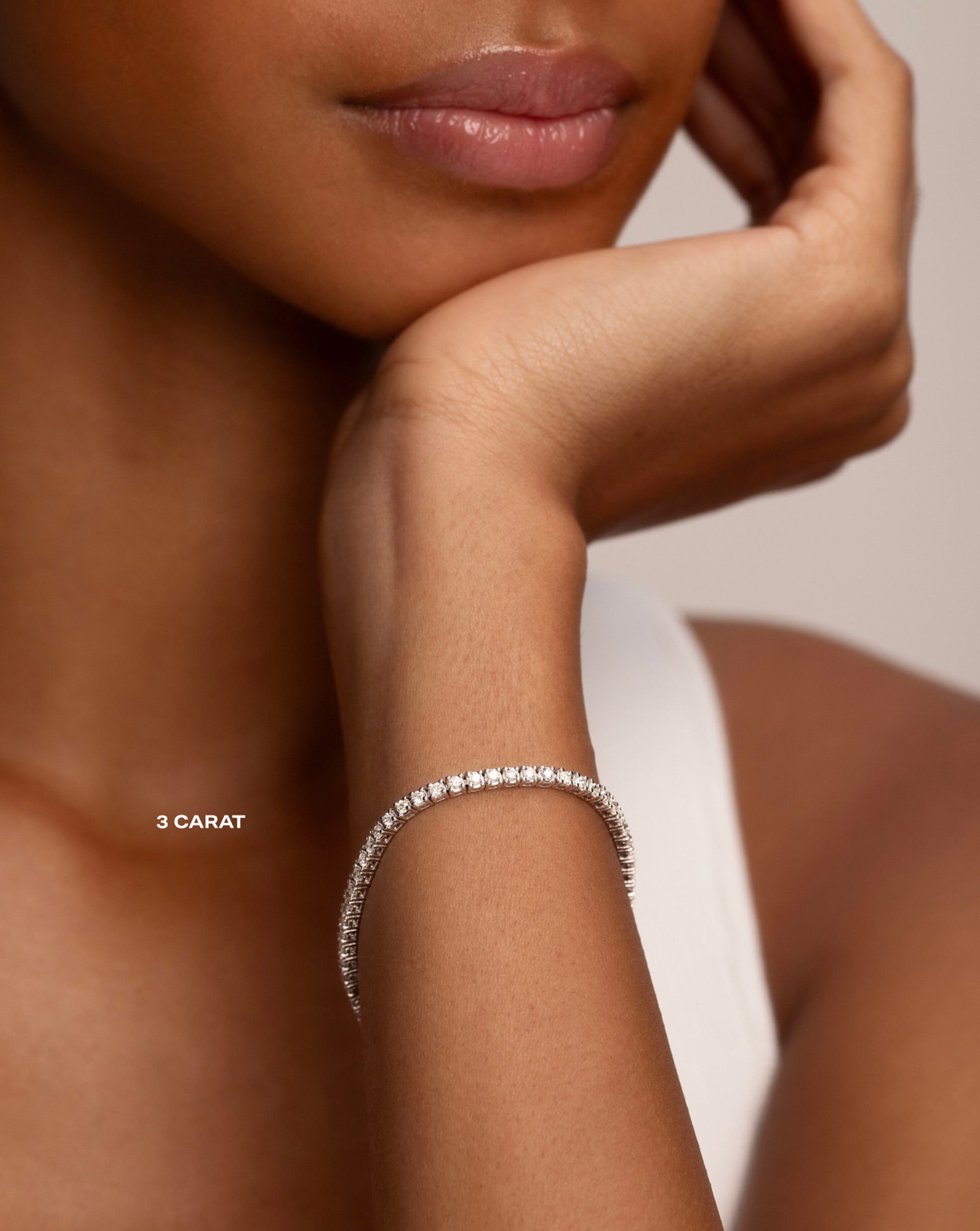 Elegant Diamond Tennis Bracelet for Women - 14K Gold Plated Cubic Zirconia Bracelet - Perfect for Weddings, Parties & Everyday Wear