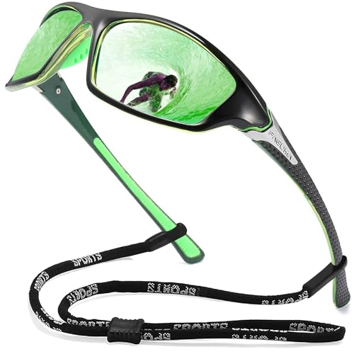 Black Green Frame/Green Mirrored Lens