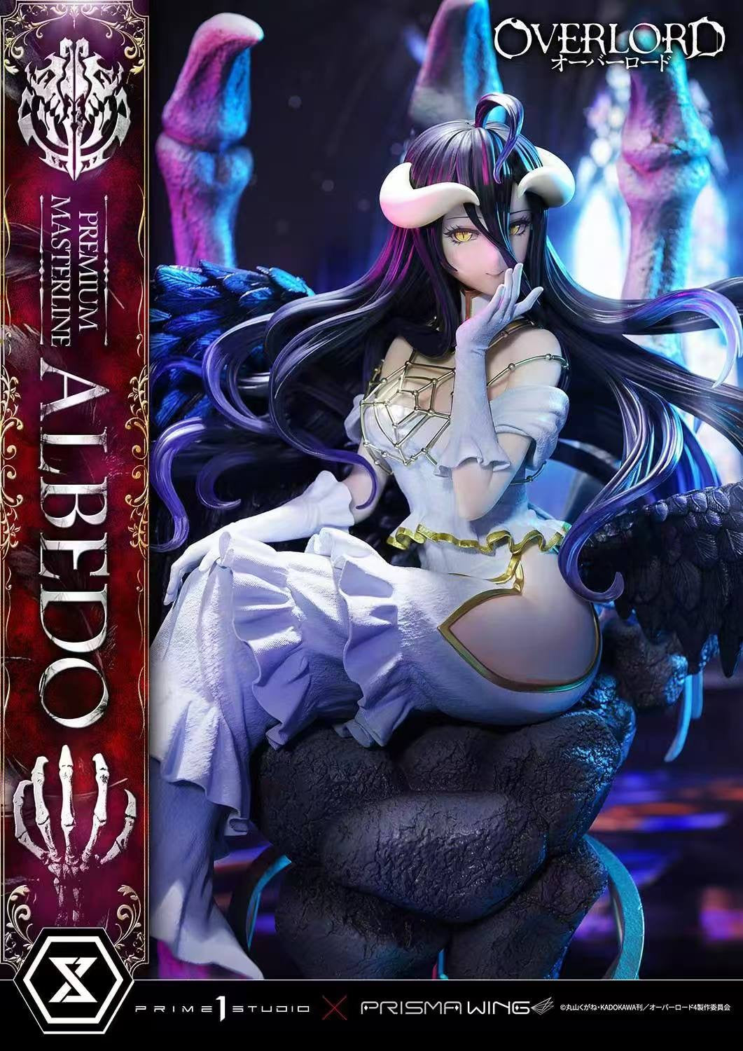 Prime 1 Studio Licensed Overlord Albedo Anime Figure - Premium Collectible Statue for Anime Fans & Collectors - Perfect for Home Display, Office Decor, and Gift Giving