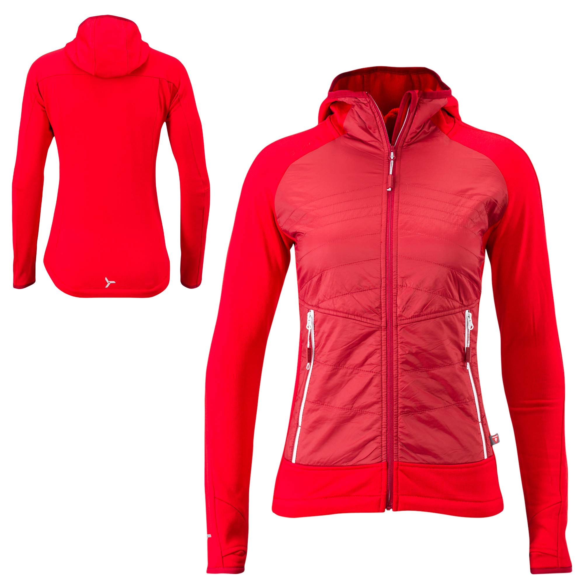 SILVINI DIVERA Women's Lightweight Running Hoodie - Breathable Athletic Jacket for Jogging, Gym & Outdoor Workouts - Perfect for Yoga, Hiking & Casual Wear